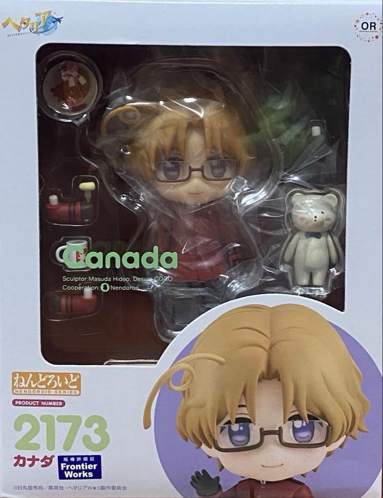 [USED] Hetalia World Stars Nendoroid Canada Kumakichi