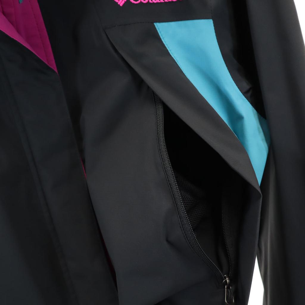 Columbia Nylon jacket M Black Waterproof Outdoor Women Used