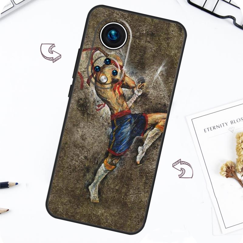 Muay Thai Kickboxing Fight Case For Honor Magic 7 5 6 Pro Honor 200 Pro X9b X9a X8b X8a X8 X9 X9c 50 70 90 Lite Cover