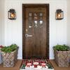 Snowman Pattern Merry Christmas Doormat Non-Slip Entrance Kitchen Bath Door Floor Mat  Toilet Carpet Rug