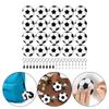 20x Fußball Schlüsselanhänger Acryl Anhänger für Kinder Männer Unisex Party Mitgebsel Geschenk