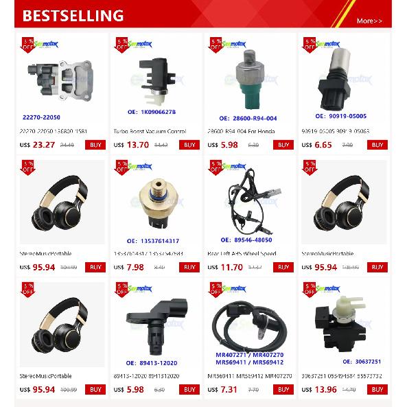 0928400464 090555464 1448857 6M34-9J459-BA Turbocharger Pressure Converter Solenoid Valve Auto For Ford Ranger Mazda Ford Ranger
