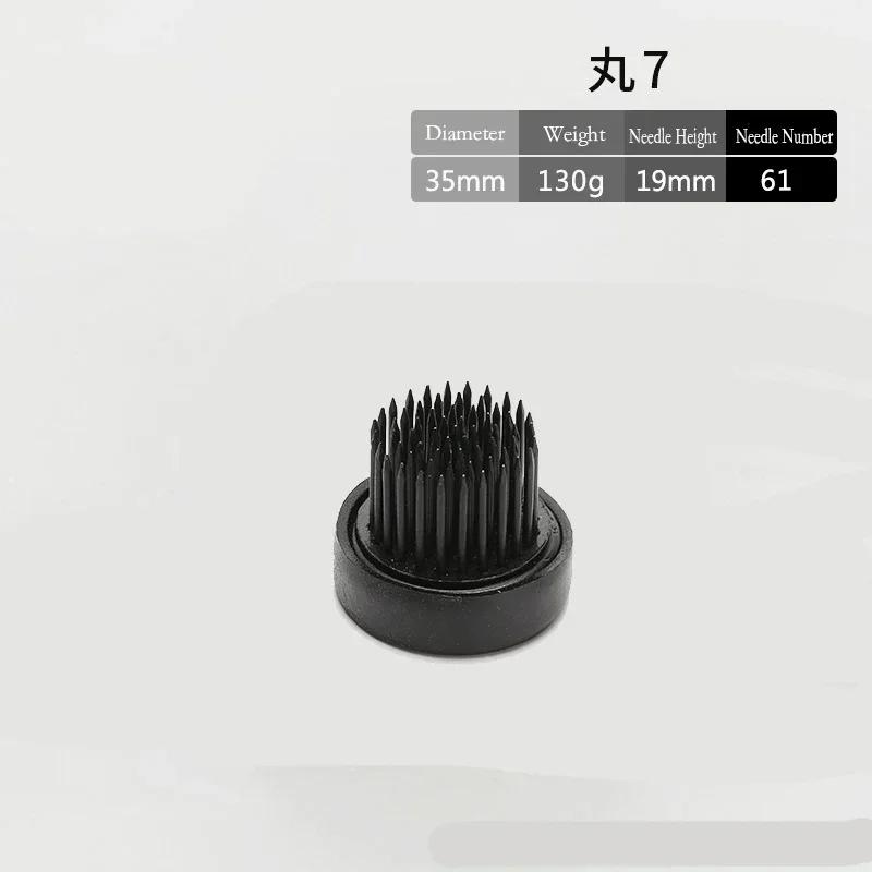 Japanese Ikebana Kenzan Floral Brass Needle Long Rround Fixed Base Holder Flower Arrangements Floral Pin Prong Tools