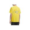 Adidas Graphic Short Sleeve T-Shirt Soft Skin-Friendly Solid Color Comfortable Lightweight Unisex Tops Yellow KC3061