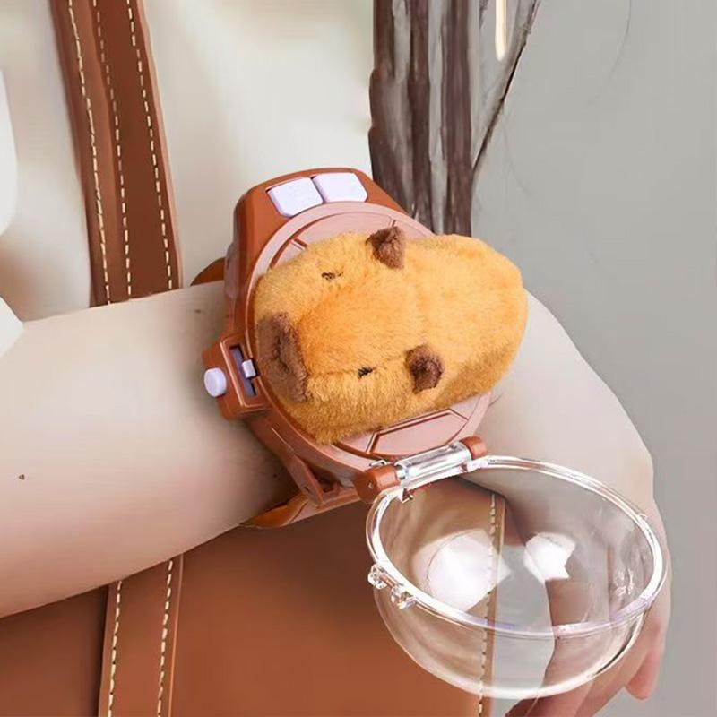 2.4G Children's Watch Remote Control Car Toy Novelty RC Car Toy Cartoon Portable USB Charging Watch Car Kid Birthday Gift