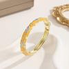 Eingelegtes Emaille Abgetropfte Glasur Armreif Ausgehöhlt Klassisch Cloisonné Armband Retro Elegant Öltröpfchen Armband Party Schmuck