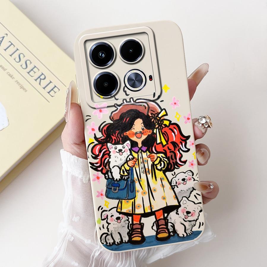 Funda para Honor X7c Funda X 7C Silicona Suave Protectora Cobertura Completa Estilo Moda Funda de Teléfono para Honor200 Smart X7 C Couqe
