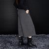 Demana Women's Winter Smart Warm Pleated Wide-Leg Cropped Pants