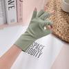 German Velvet Half Finger Gloves Short Semi-Finger Mittens New Warm Gloves  Autumn Winter