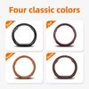 Suitable for Mercedes-Benz Ultra-Thin Breathable Leather Steering Wheel Cover Suitable for E Class S C a Glc Suv Eqc Gle Gla Eqe Amg Eq C63 E63 