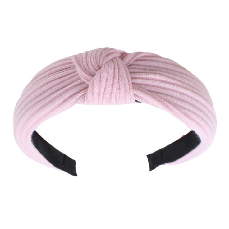 Elegant Knotted Fabric Hairband Women Wide Headband Hair Styling Accessories