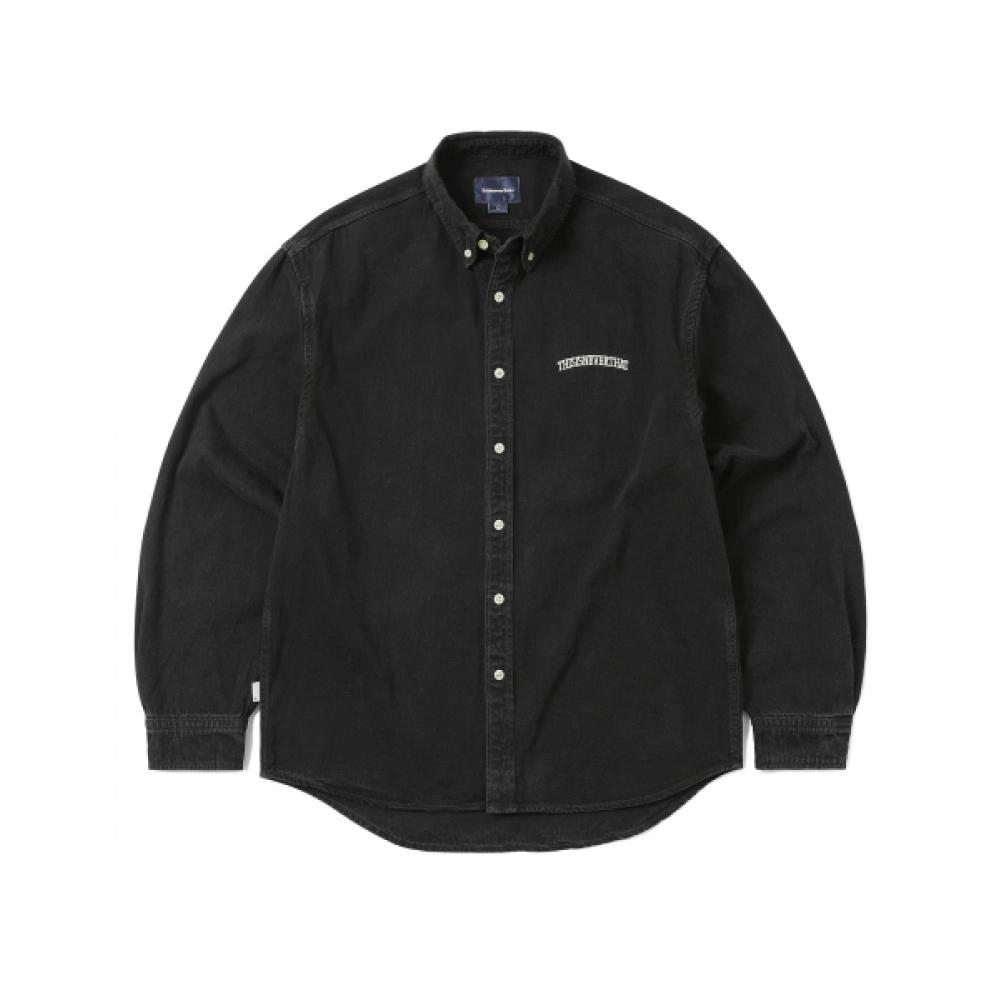 

Это никогда не сделано Джинсовая рубашка черная M