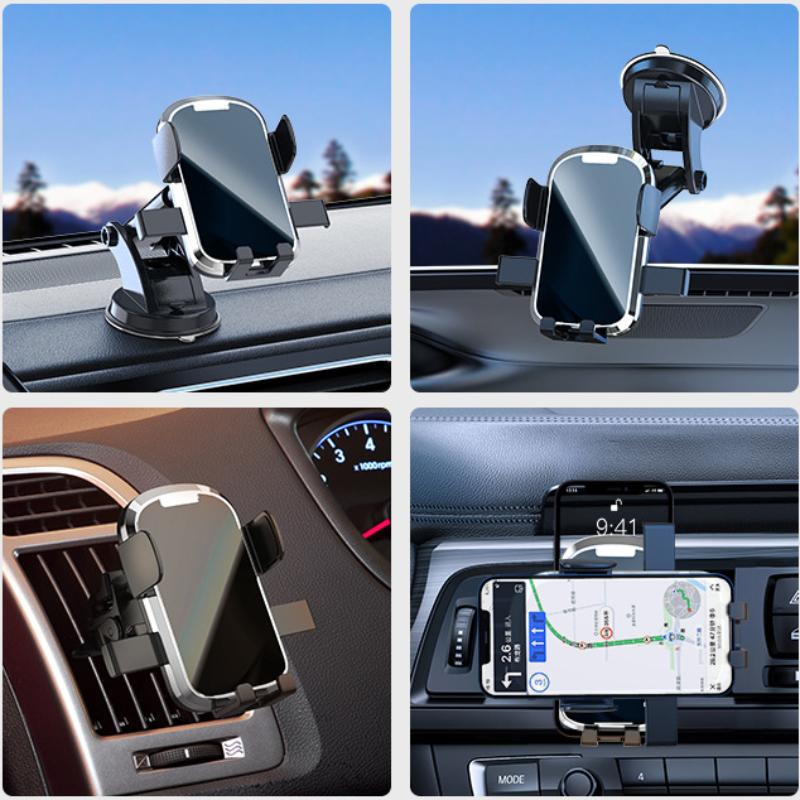 Car Suction Cup Mobile Phone Stand Multi-purpose Car Air Outlet Gravity Navigation Mobile Phone Stand