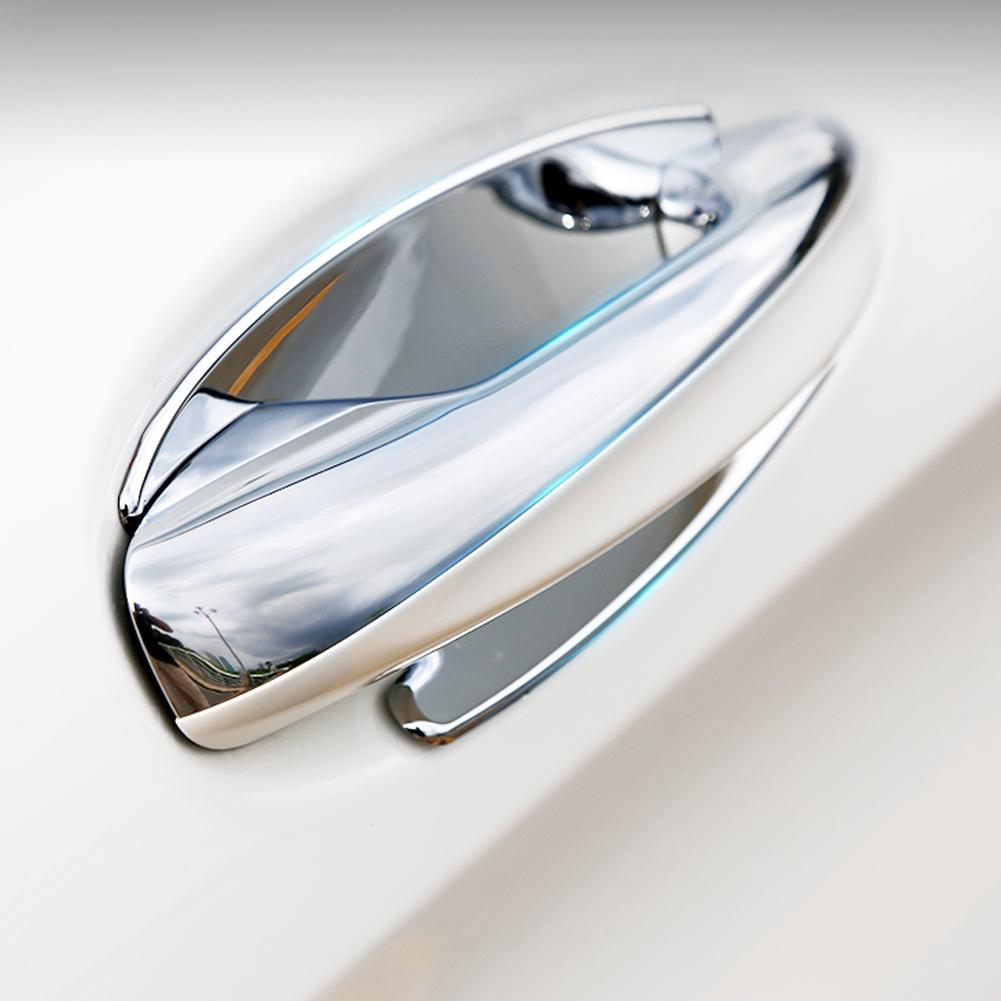 For Mercedes Benz C Class W205 E Class W213 GLC X253 2015- ABS Chrome Car Accessories Door Handle Cover Trim Frame For