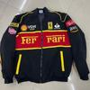 Men Women Racing Jacket Lightweight Warm Cotton Motor Outerwear Cycling Sports Training