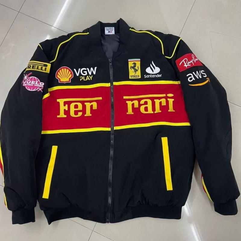 Men Women Racing Jacket Lightweight Warm Cotton Motor Outerwear Cycling Sports Training