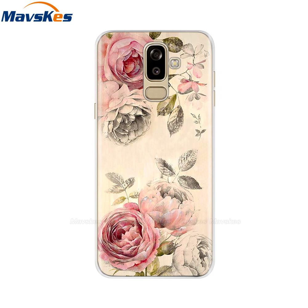 For Samsung Galaxy J8 2018 Case j810 j810f sm-j810f Silicone Funda Back Cover Soft TPU Case For Samsung Galaxy J8 2018 J 8 Cover