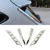 For Toyota Highlander XU70 Kluger 2020 2021 2022 2023 Hybrid Car Rear Roof Trunk Spoiler Wing Tail Air Deflector Sequins Strips