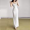 2026 European and American Autumn New Pure Desire Sexy Backless Sleeveless Waist Slim Fashion Suspender Dress Women