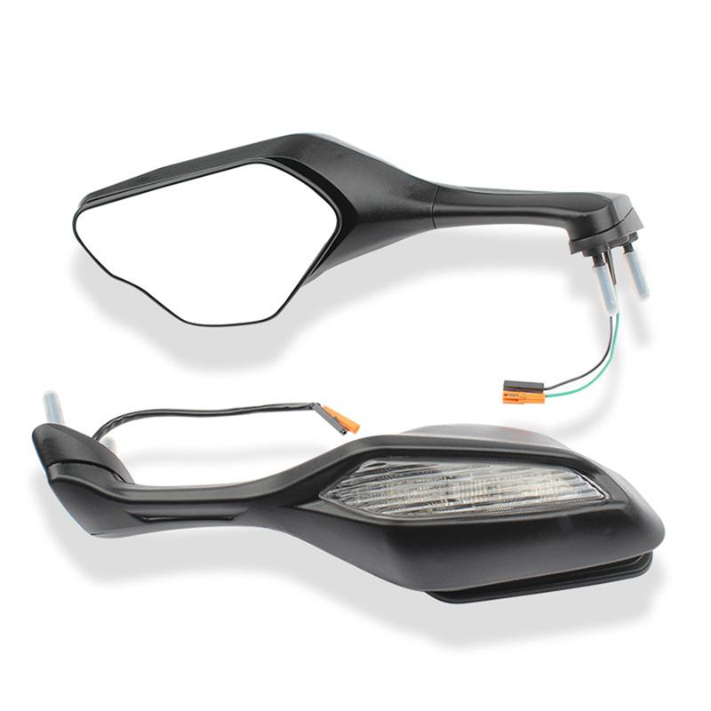 Motorcycle Mirror Turn Signals Light Rear View Rearview Mirrors For Honda CBR1000RR CBR 1000 RR CBR1000 RR 2017- Parts-A87Q