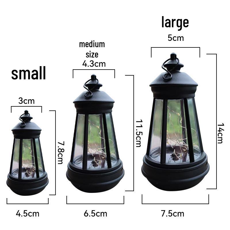 Solar Dog Lantern, Waterproof Retro Outdoor Garden Light
