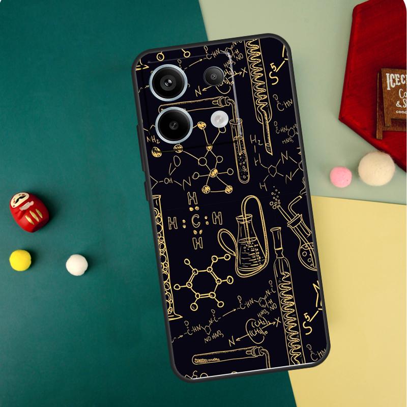 Science Biology Laboratory Case For Xiaomi Redmi Note 14 13 12 11 10 9 15 Pro Plus Redmi 15 14C 13C 10C 12C 15C Funda