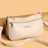 Single Shoulder Bag, Handbag, Crossbody Bag, Casual Pillow Bag, Women's Soft Leather Small Square Bag