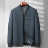 Spring New Men's Jacket Business Casual Baseball Collar Iron-free Anti-wrinkle Fashion Top Men's Jacket