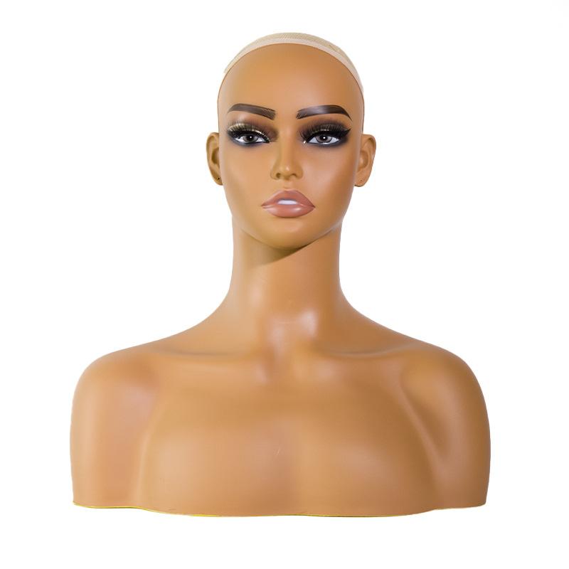 Mannequin Head for Wig Making Beautiful Mannequin for Wig Display Mannequin Head for Wigs With Makeup Wig Mannequin Head