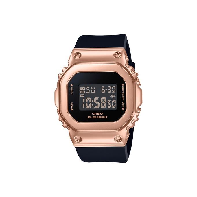 CASIO Women s Full Metal Series Black Watch GM-S5600PG-1PR GM-S5600PG-1PR Regular Watch Box