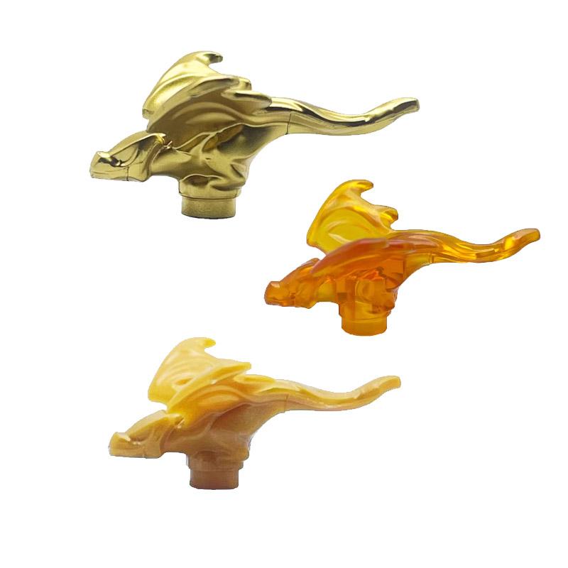 MOC Kreative Bausteine Zubehör Fantasy Thema Spielset mit Umhang Flügeln Rüstungsteilen STEM Lernspielzeug Kinder DIY