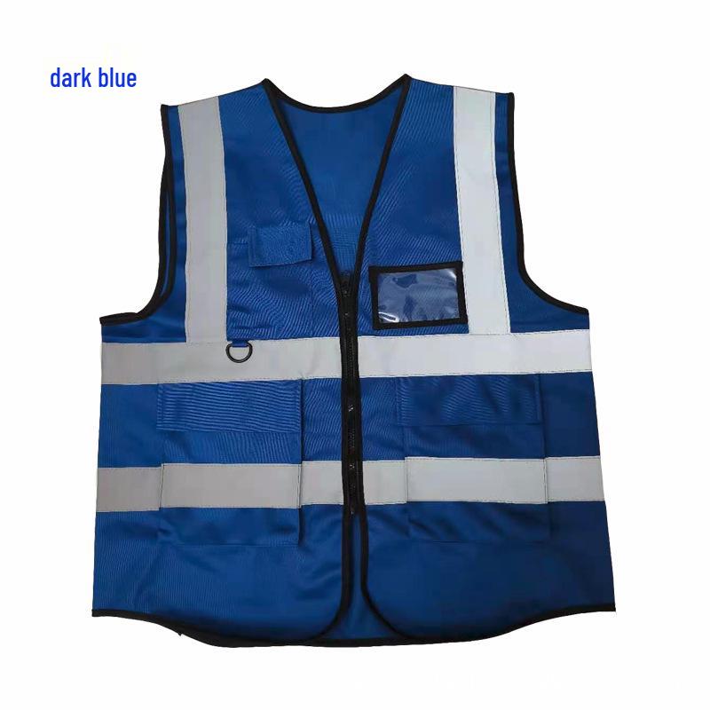 13-Color Functional Multi-Pocket Reflective Safety Vest