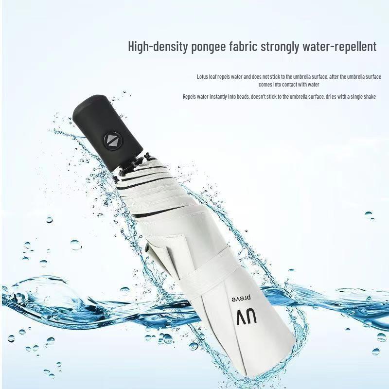 Large Automatic Sun & Rain Protection Umbrella - Customizable