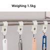 New Pipe-clamping Hook Sliding Hook Toilet Hook Kitchen Hook No-drill Hook Adjustable Clamp Hook  Towel Rack Hook