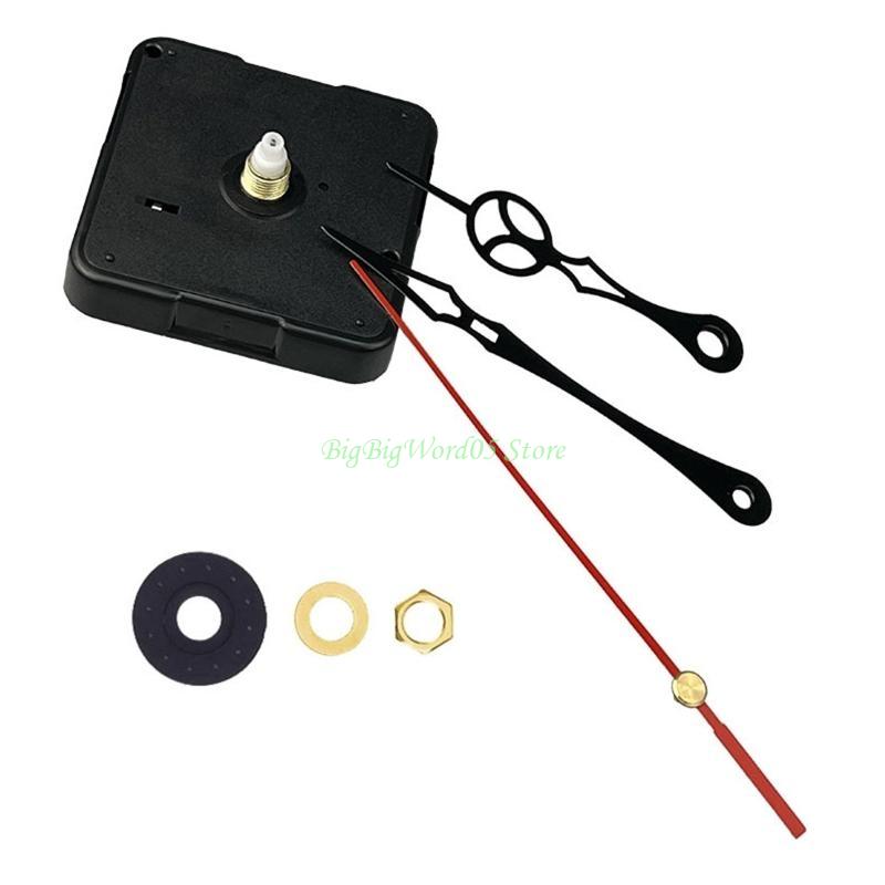 24TE 13mm Shaft Clock Movement Mechanism DIY Repair with Hour Second Hands