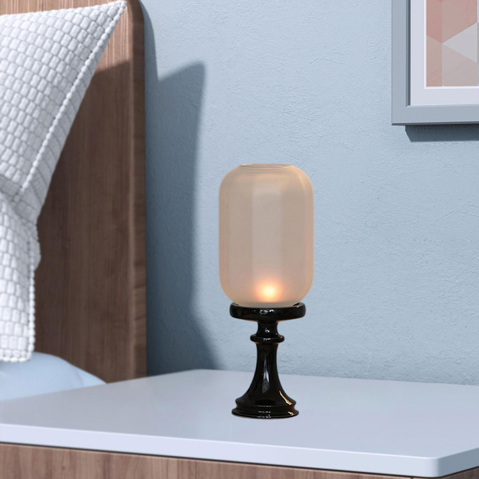 

Подсвечник с крышкой, китайский подсвечник, подарок на день рождения, винтажный дизайн, чайная свеча белый