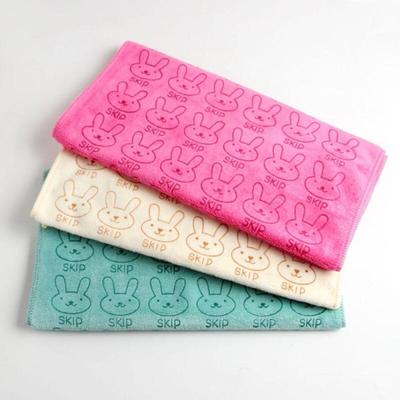 Pastelowy ręcznik z mikrofibry Ściereczka do mycia z postacią [WBA5D74]