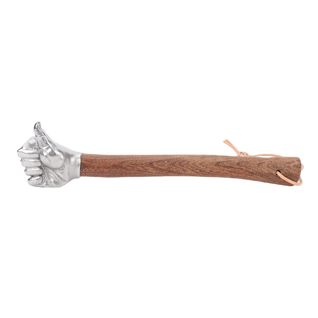 Hammer Hand Wooden Handle Stainless Steel Head Multifunctional Hammer for Construction Gardening Household Use