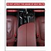 2 Pack Car Seat Gap Filler, Universal for Car SUV, Truck to Fill The Gap Between Seat and Console Crevice Blocker Stop Things from Dropping Black