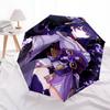 1pc Genshin Impact Beelzebul1 Umbrella, Sun Protection, And UV Shielding. It Has Eight Sturdy Ribs for Outdoor Use And Perfect Gift