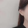 Beixi Silver S925 Sterling Small Row Diamond Stud Earrings, Summer Micro-Paved Zirconia, Simple and Cute Style.
