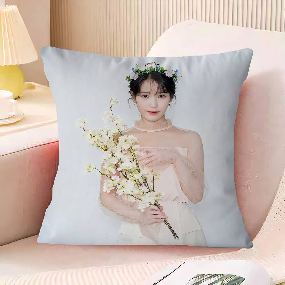

I-IU Cushion Cover Inches Farmhouse Decor Home Throw Pillow Covers For Couch Decorations 16x16Inch