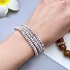 Natural White Mini Star Moon High-Density Bodhi Seed Bead Accessories