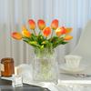 High-end Simulated 5-head Tulip Bouquet, Artificial Soft Rubber Feel Tulip Bouquet