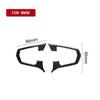 Auto Carbon Fiber Steering Wheel Frame Decor Cover Trim For BMW G30 G38 5 Series