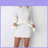Luxurious Womens Long Sleeve Knit Bodycon Bandage Mini Dress For Chic Winter Style