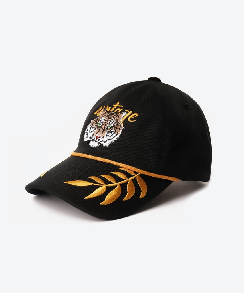 UNTAGE Tiger Embroidery Apollo Ball Cap (Unisex)_Uhg-Fs01