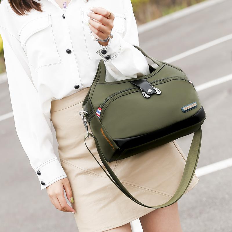 Bolsa de Ombro Casual Feminina Estilosa Grande Capacidade Bolsa Transversal