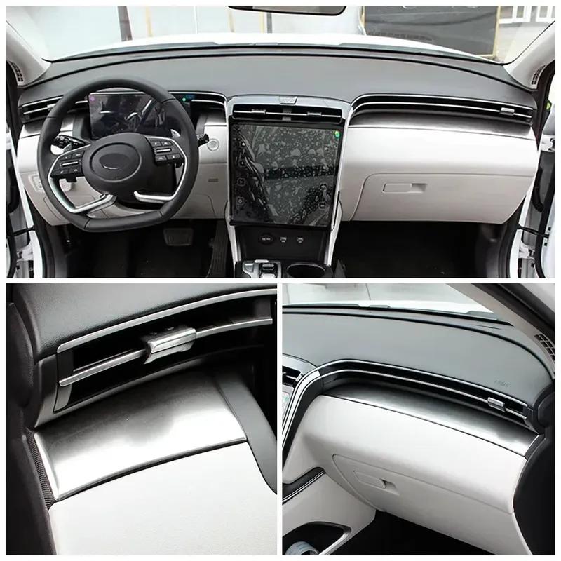 For Hyundai Tucson NX4   Headlight Switch Glovebox Button Air Outlet Cover Rest Pedal Gear Shift Panel Dashboard Trim