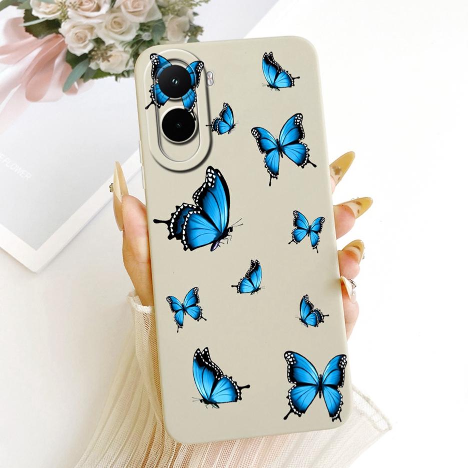 For Xiaomi Poco M7 Plus Case PocoM7 4G Pretty Girl Sunfower Painted Phone Case For Xiaomi Poco M7 Pro PocoM7 Plus 5G Soft Fundas